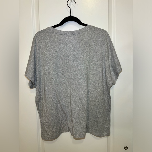 Mickey and Friends XL Womens Heathered Grey VNeck Tshirt Retro Comfy Disney - Picture 4 of 15